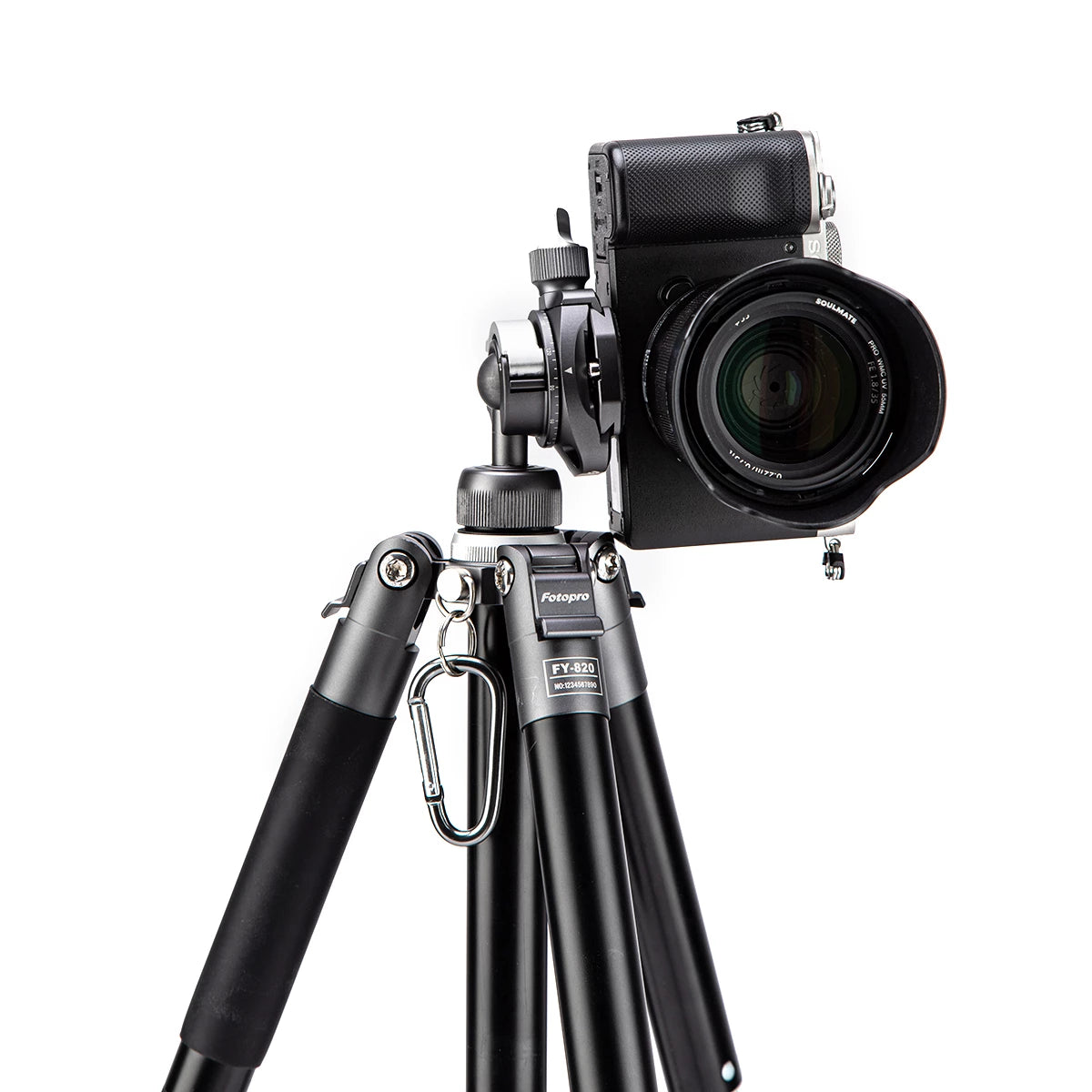 Fotopro FREE-1 Slate Grey Compact Tripod