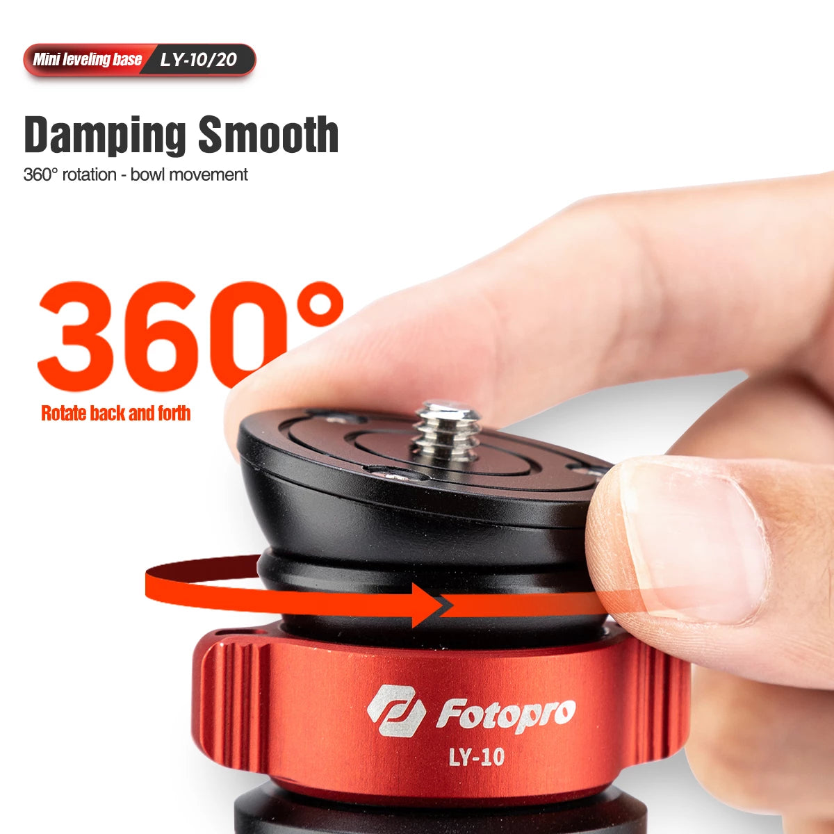 Fotopro LY-10 Orange Leveling Base