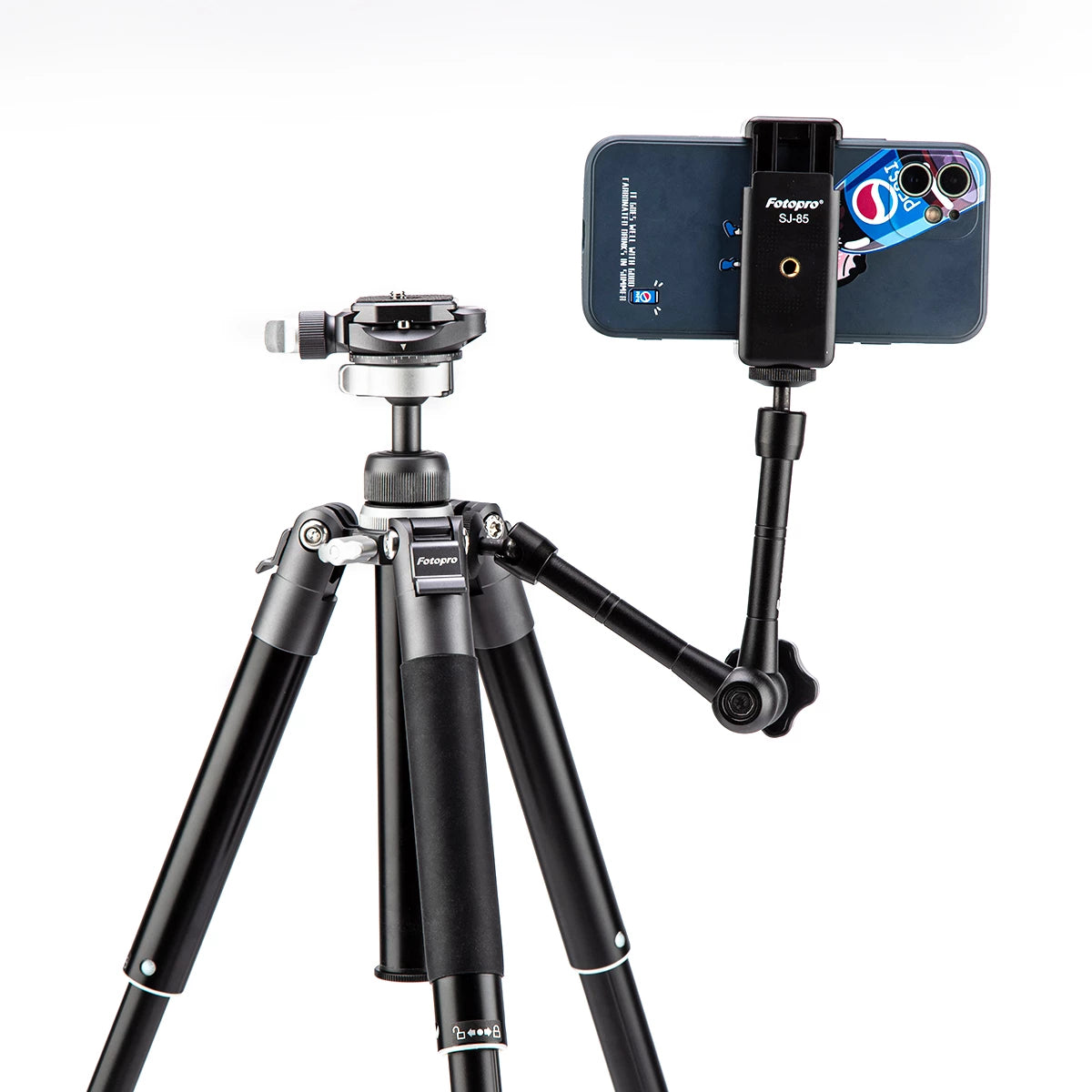 Fotopro FREE-1 Slate Grey Compact Tripod