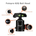 Fotopro Tripod x-go Predator E + 62Q Black