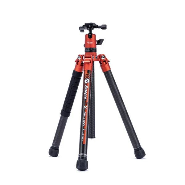 Fotopro X-Aircross 3 Orange Carbon Fiber Travel Tripod