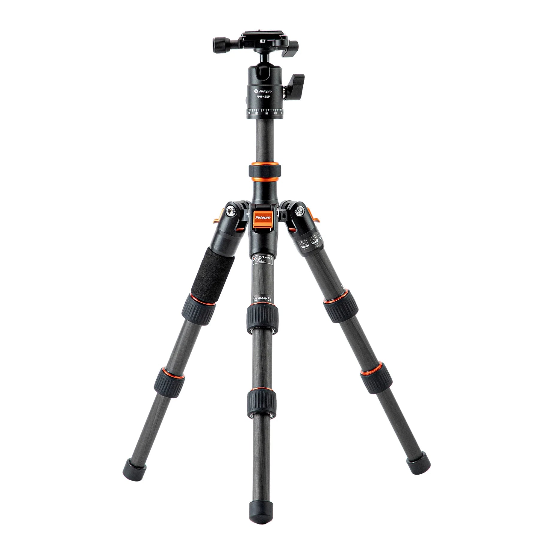 Fotopro x-go mini 2+42QP Carbon Fiber Mini Tripod