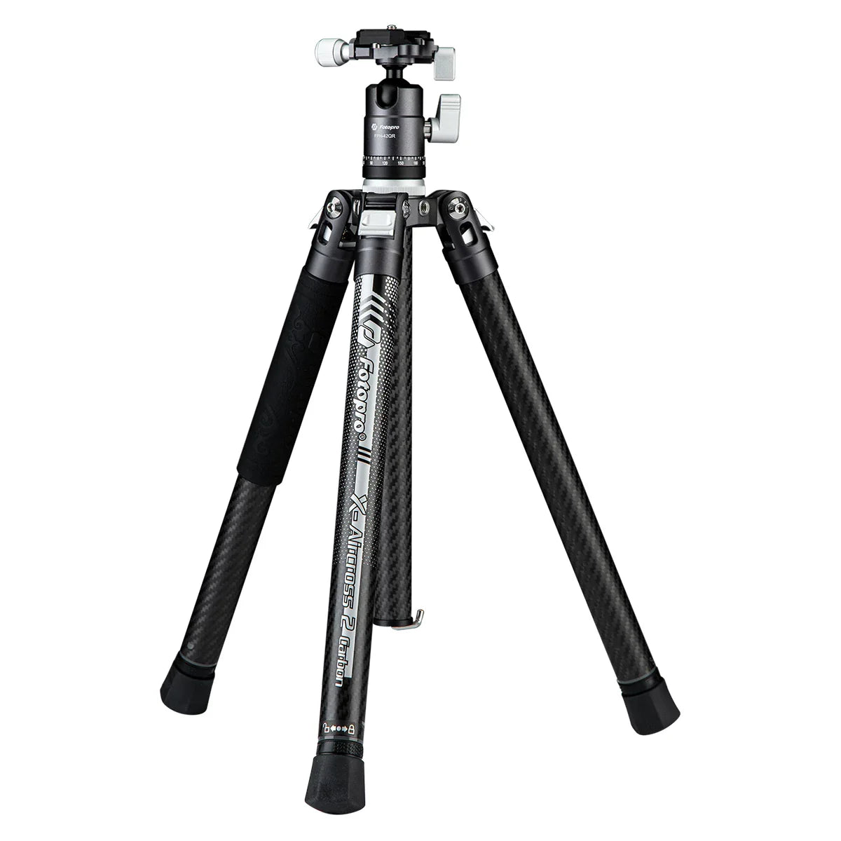 Fotopro X-AirCross 2 Carbon Fiber Tripod Slate Grey