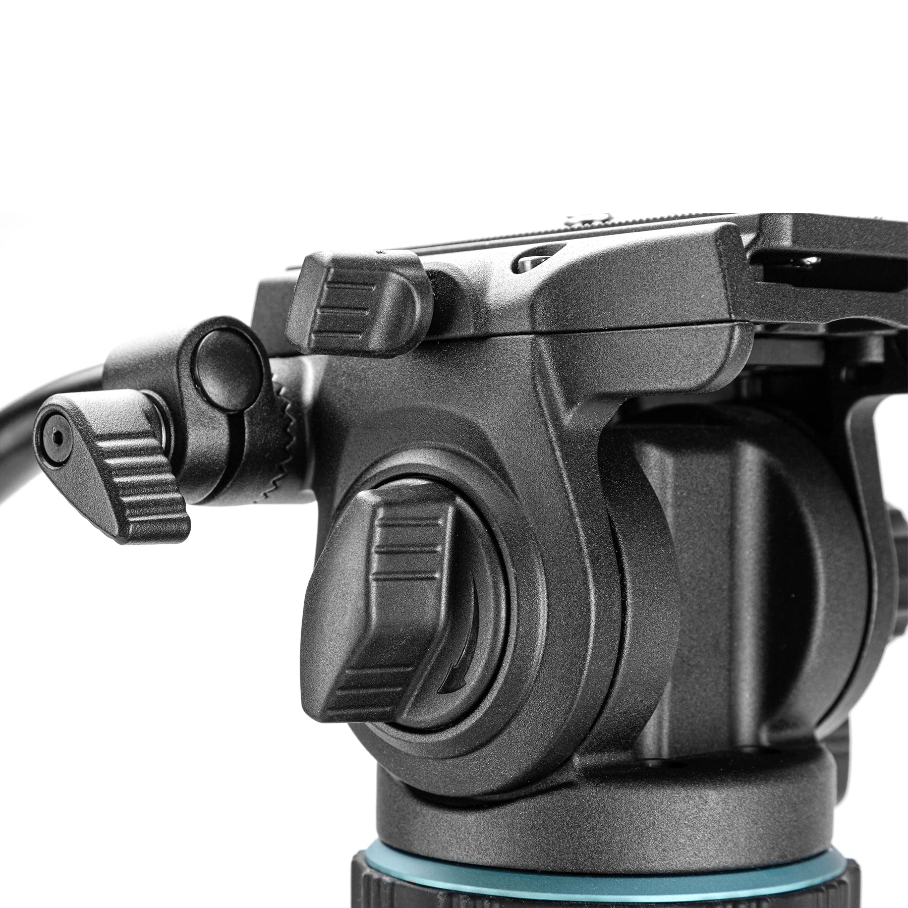 Fotopro DV-5A Heavy Duty Fluid Head Video Aluminum Tripod (Black)