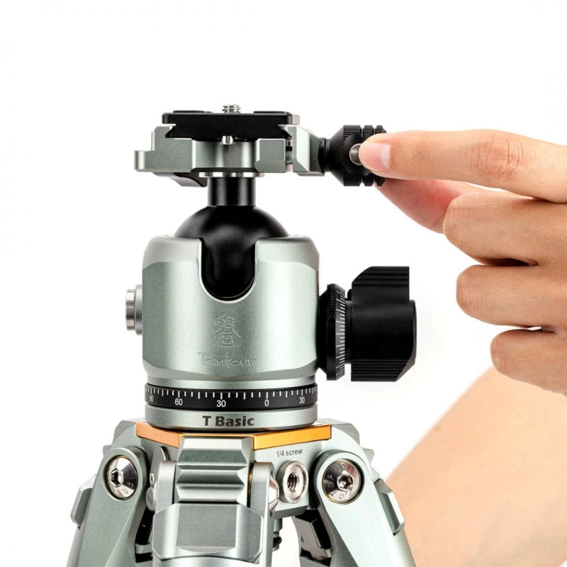 Fotopro T1 Plus Tripod T-Bar+TH-1M Gray