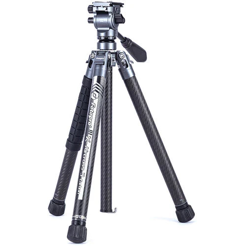 Fotopro X-Aircross 3 Lite Video Grey Carbon Fiber Video Travel Tripod