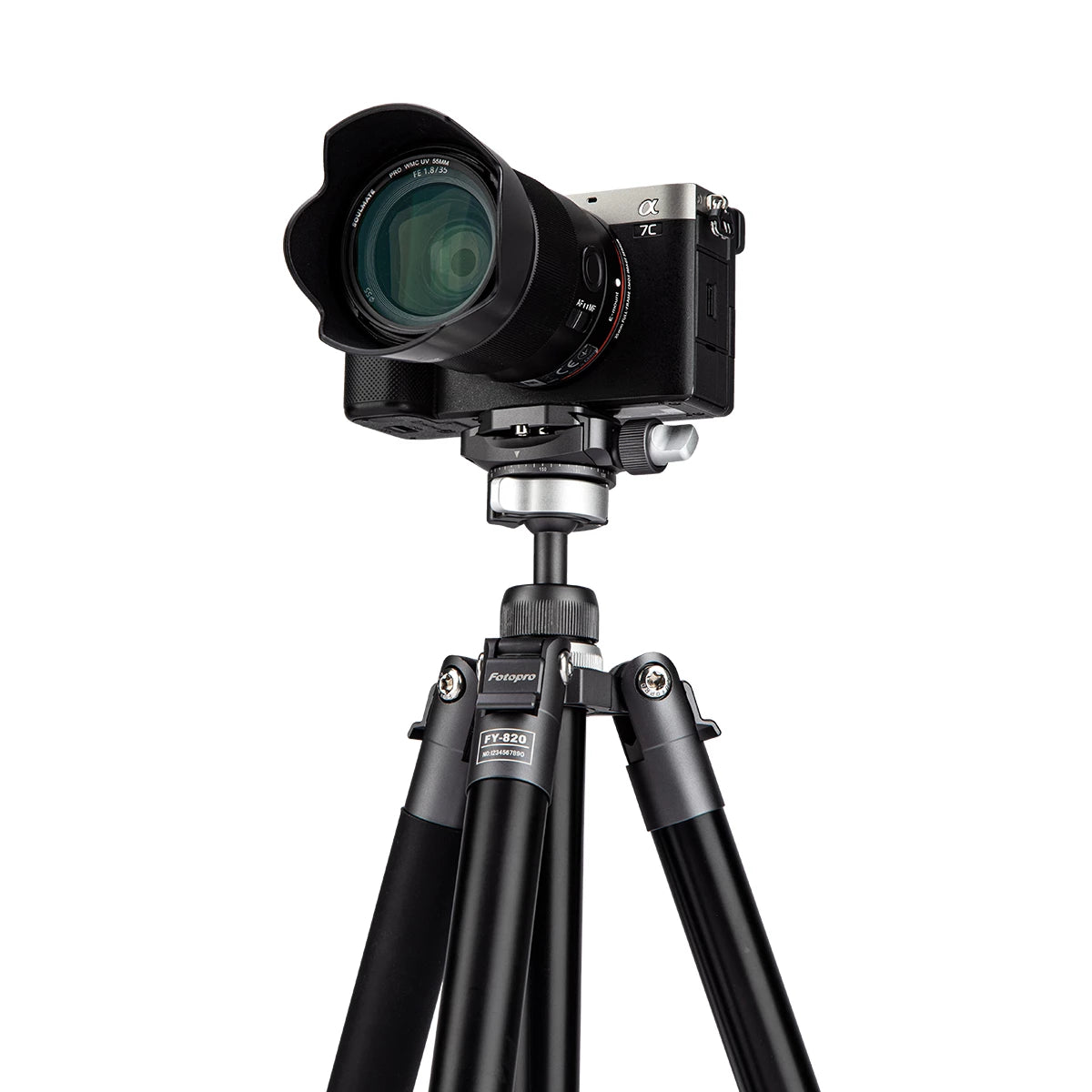 Fotopro FREE-1 Slate Grey Compact Tripod
