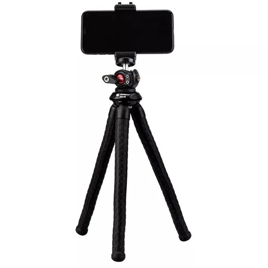 Fotopro RM80 Flexible Tripod with K2+SJ-86+GA-1