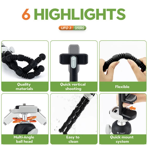 Fotopro UFO 3 Flexible Tripod