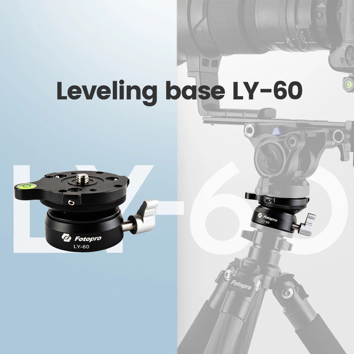 Fotopro LY-60 Leveling Base Tripod