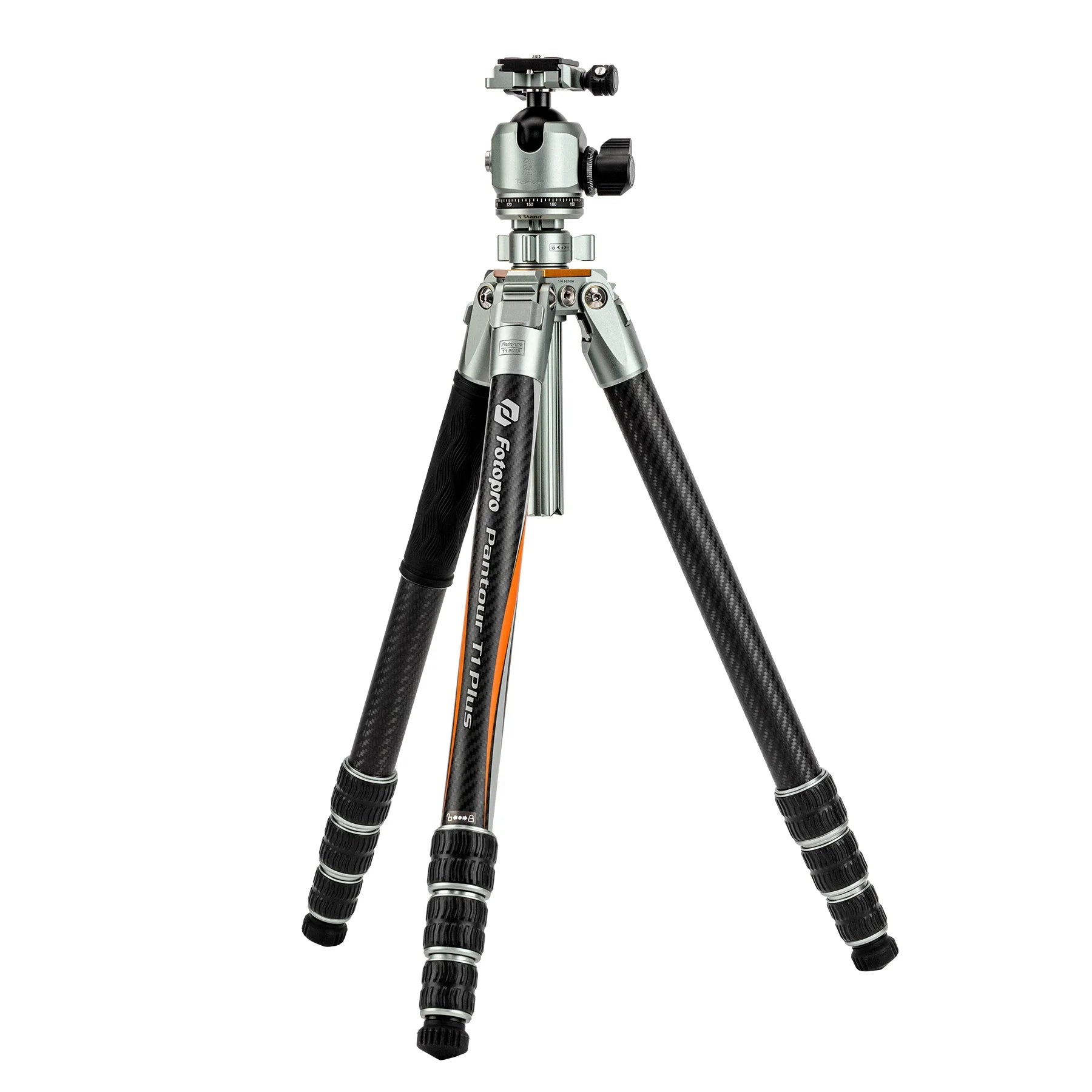 Fotopro T1 Plus Tripod T-Bar+TH-1M Gray