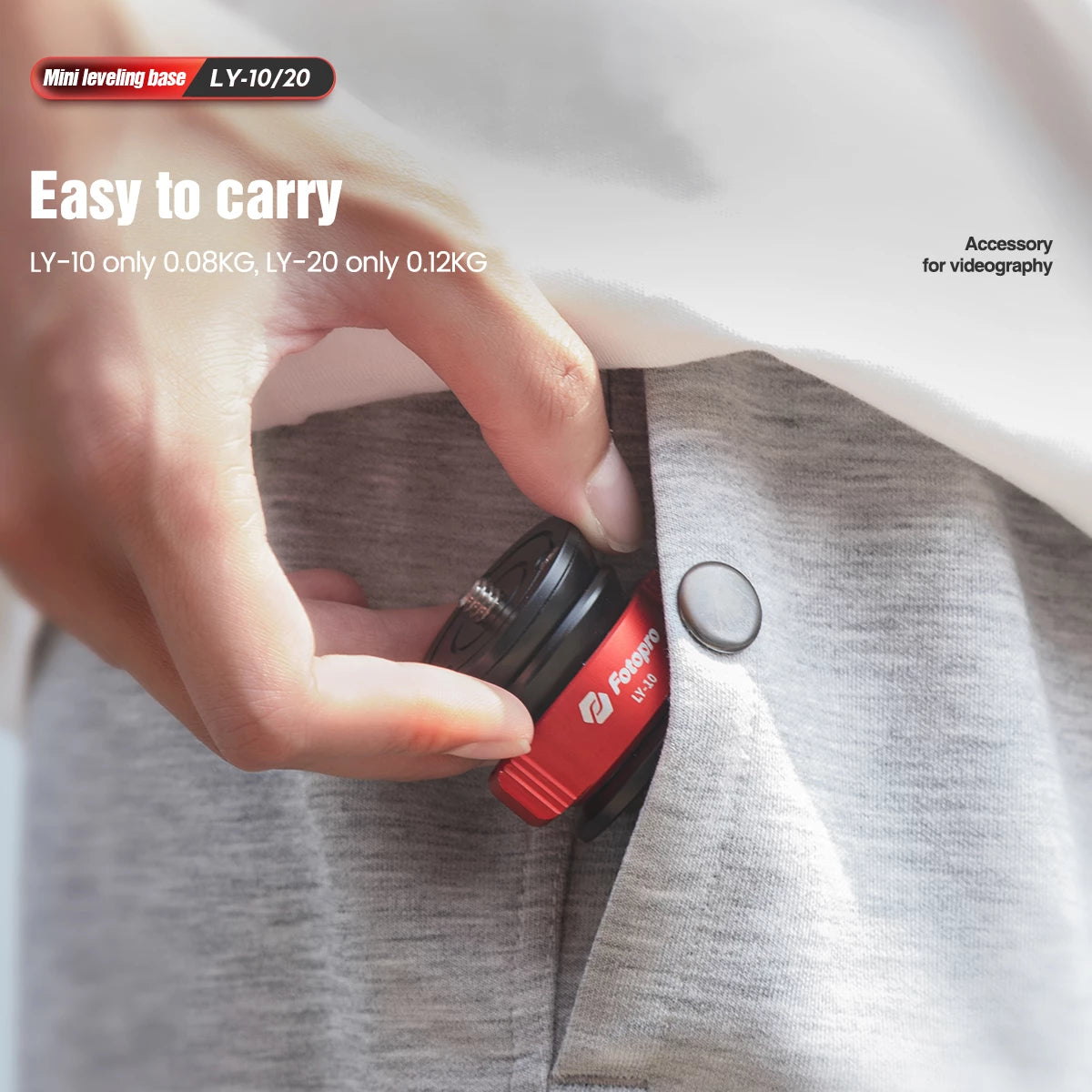Fotopro LY-10 Orange Leveling Base