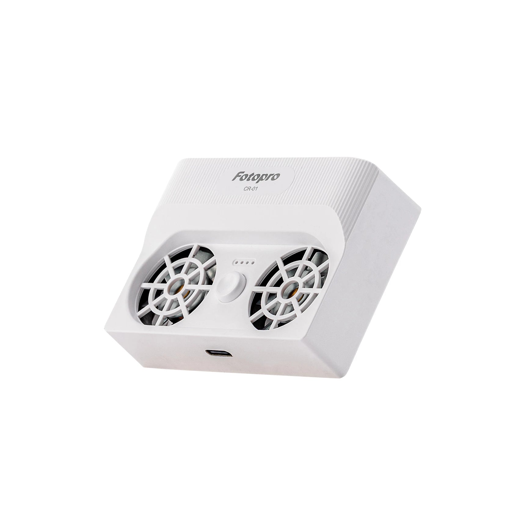 Fotopro CR-1 Camera Cooler Fan with 2000mAh Battery WhiteAcc kamera
