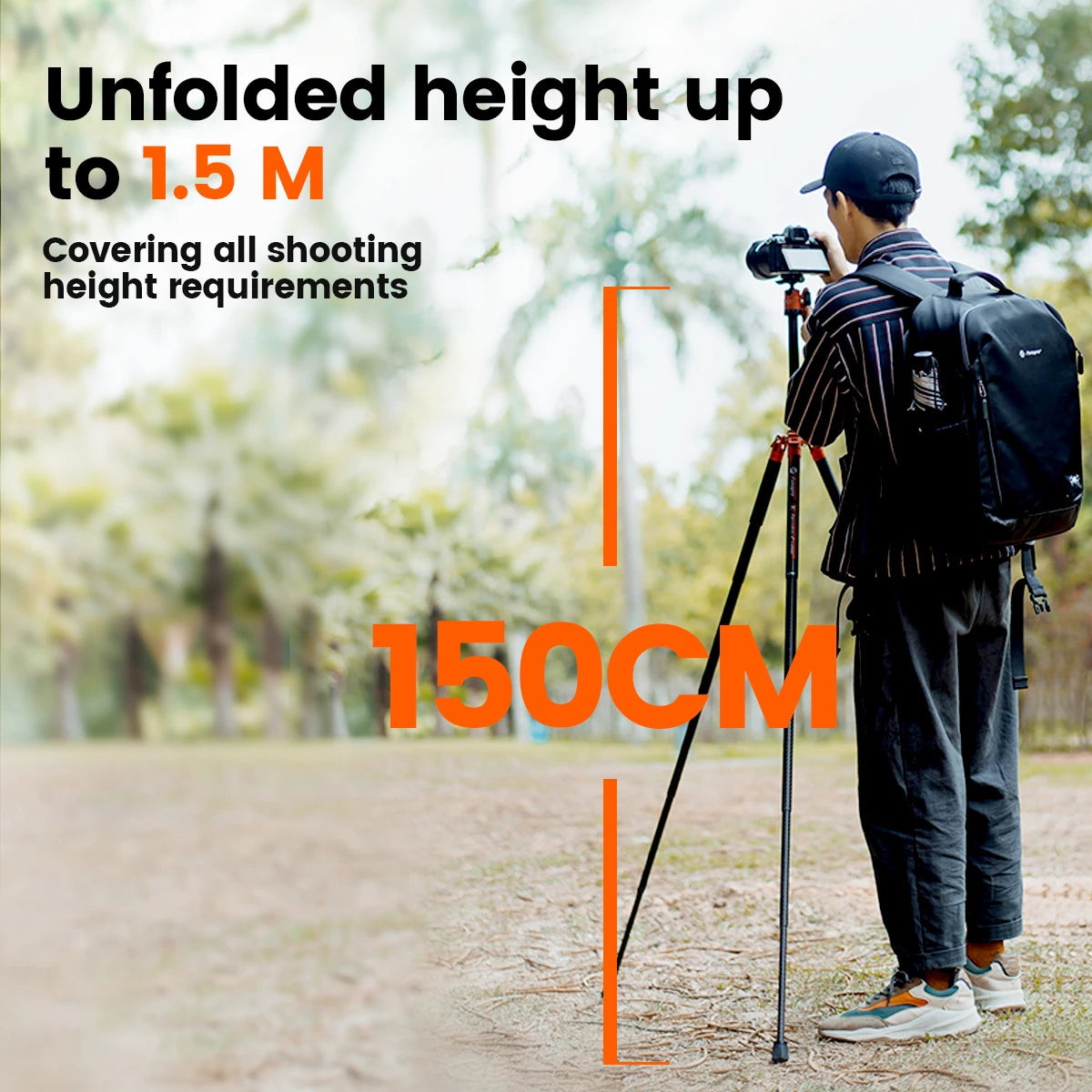 Fotopro X-AirCross 2 Carbon Fiber Tripod Slate Grey