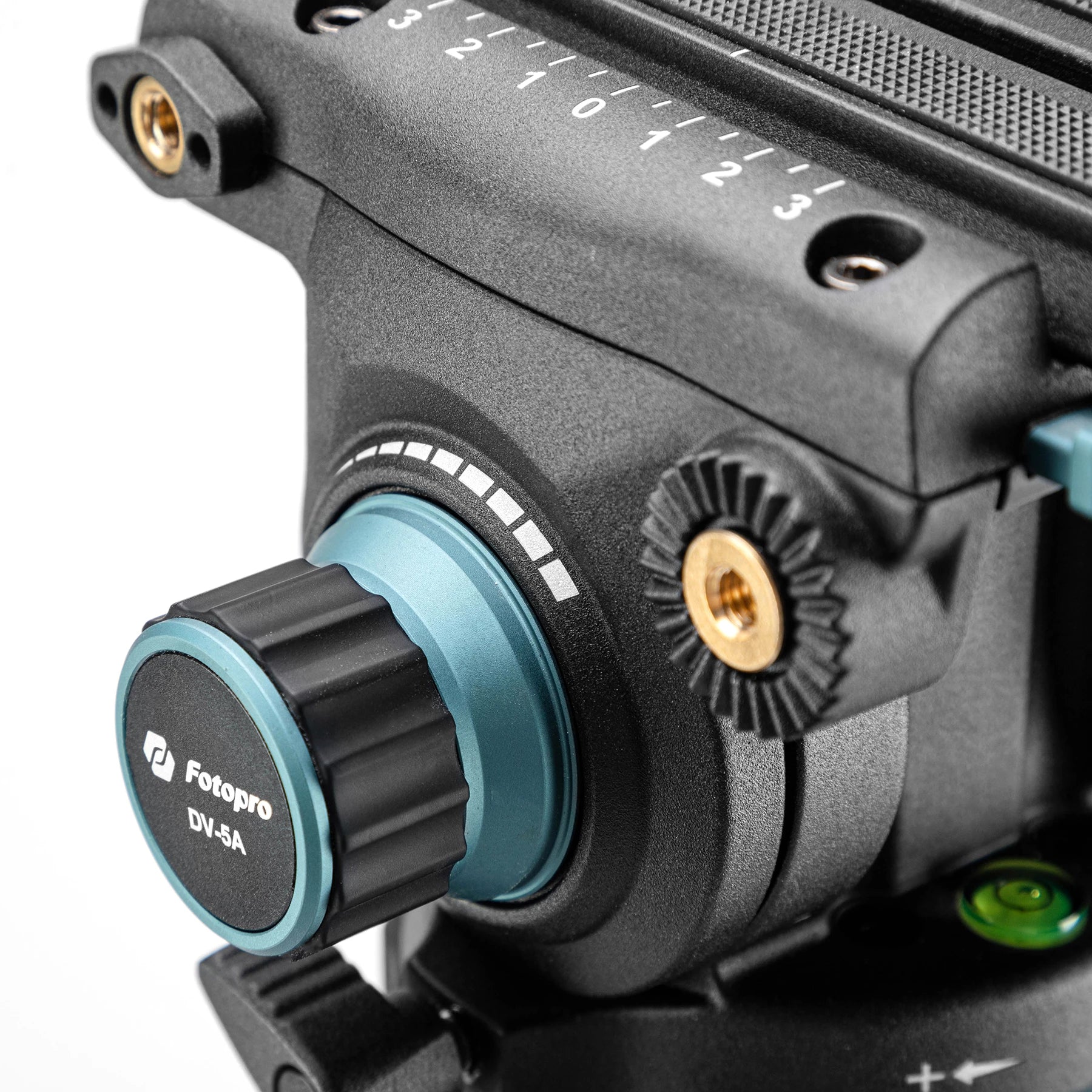 Fotopro DV-5A Heavy Duty Fluid Head Video Aluminum Tripod (Black)