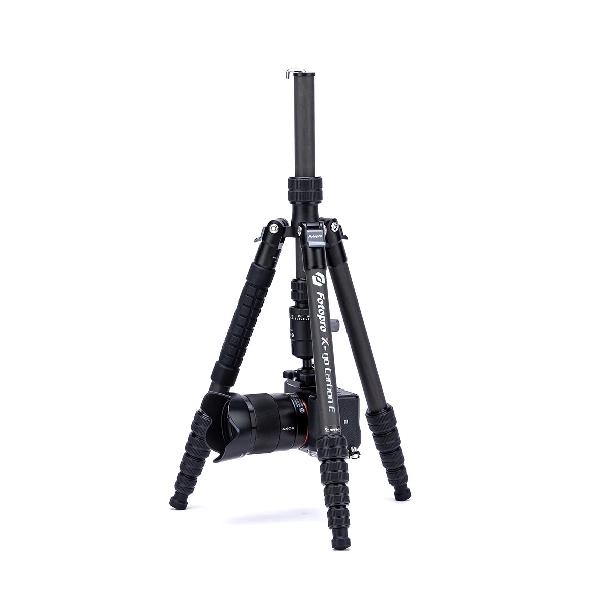 Fotopro X-go Carbon E+42QP Tripod with Panorama Head Black Gray