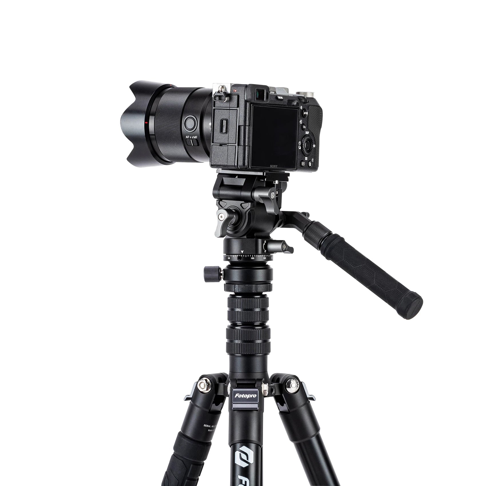 Fotopro Video Fluid Head MH-4A /Black