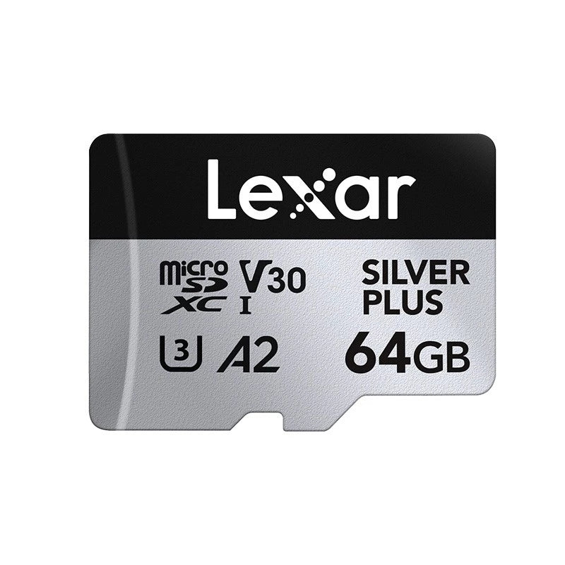 Lexar 64GB Silver Plus microSDXC UHS-I 205MB/s