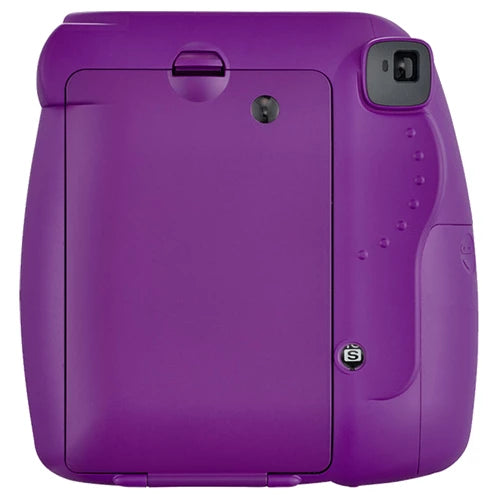 Fujifilm Instax Mini 9 Instant Film Camera Craft Package Clear Purple