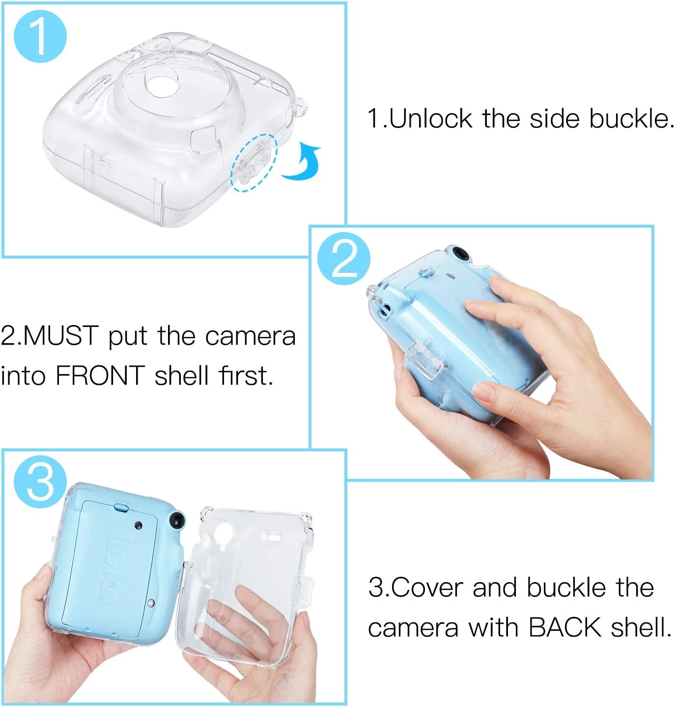 Fujifilm Instax Clear Case Mini 11
