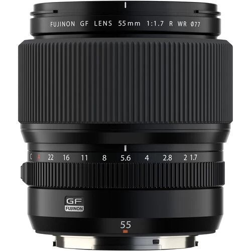 Fujifilm GF 55mm f1.7R WR Lens
