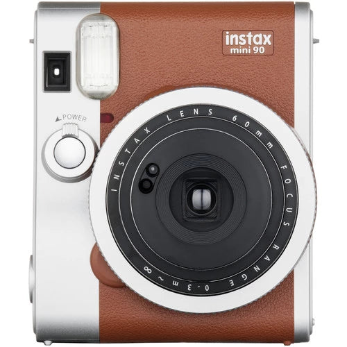 Fujifilm Instax Mini 90 Neo Classic Instant Camera (Brown)