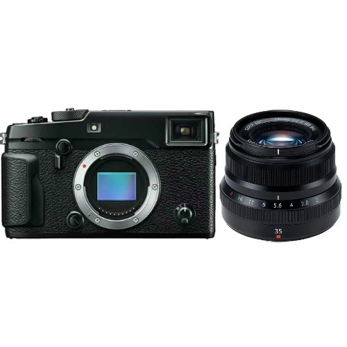 Fujifilm X-Pro2 Kit Mirrorless Digital Camera with 35mm F2.0 Black