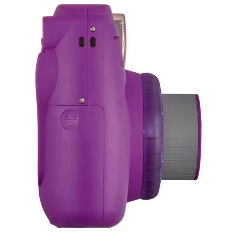 Fujifilm Instax Mini 9 Instant Film Camera Craft Package Clear Purple