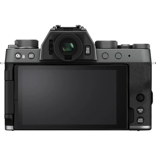 Fujifilm X-T200 Mirrorless Digital Camera Body Only (Dark Silver) with XC 35mm f2 Lens