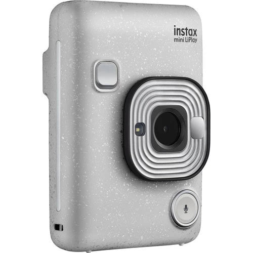Fujifilm Instax Mini Liplay Hybrid Instant Camera (Stone White)