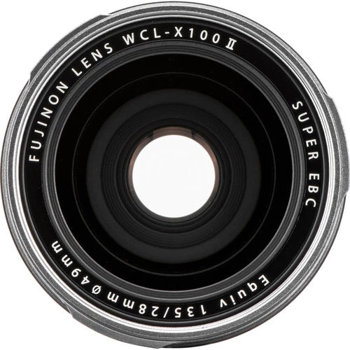Fujifilm WCL-X100II Wide Conversion Lens (Silver)