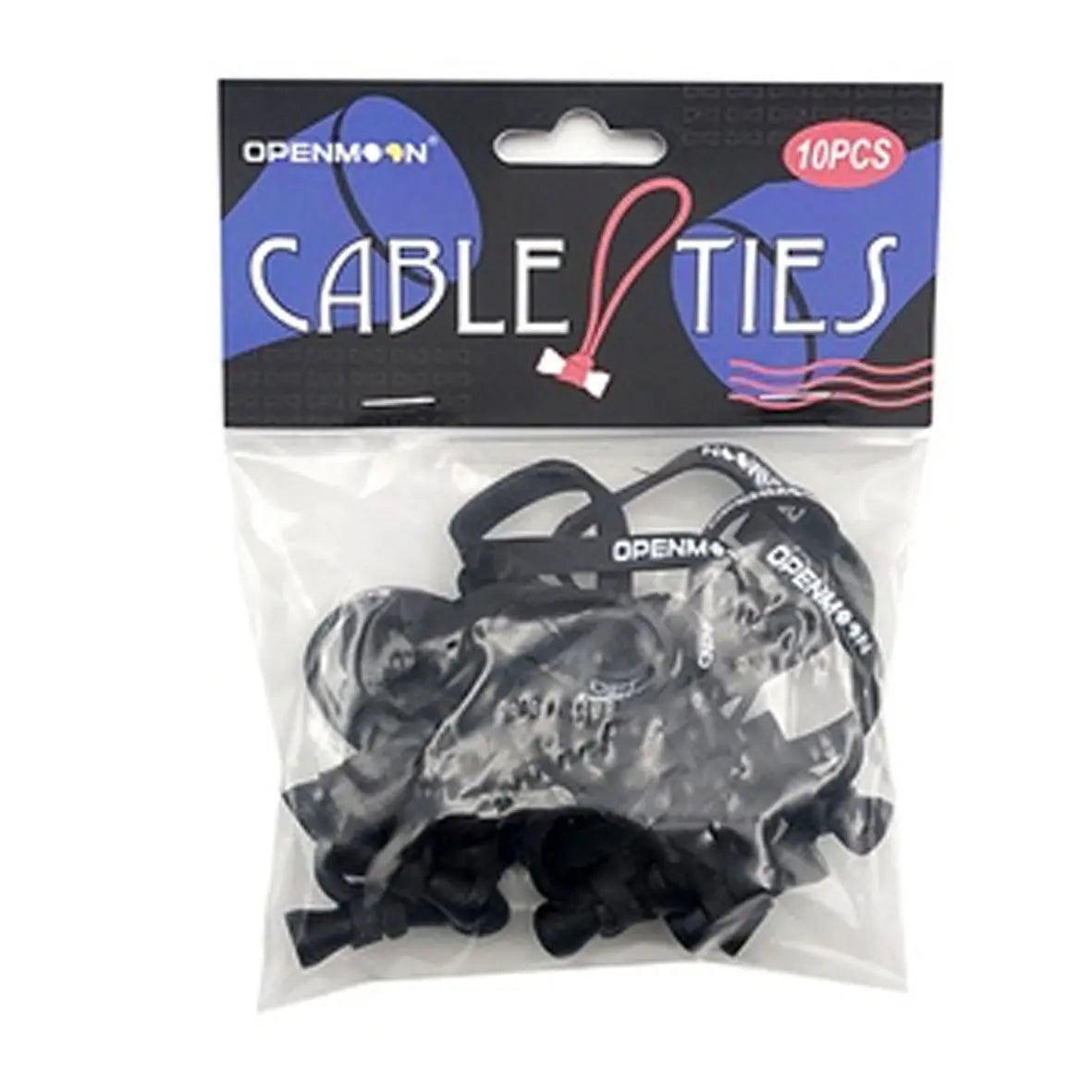 OPENMOON Cable Ties rubber OSX02 BLACK