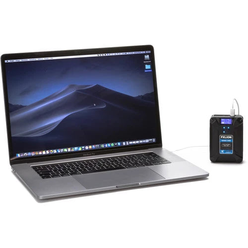 FXLion NANO ONE 14.8V / 50Wh V-Mount Battery with Wireless Charging