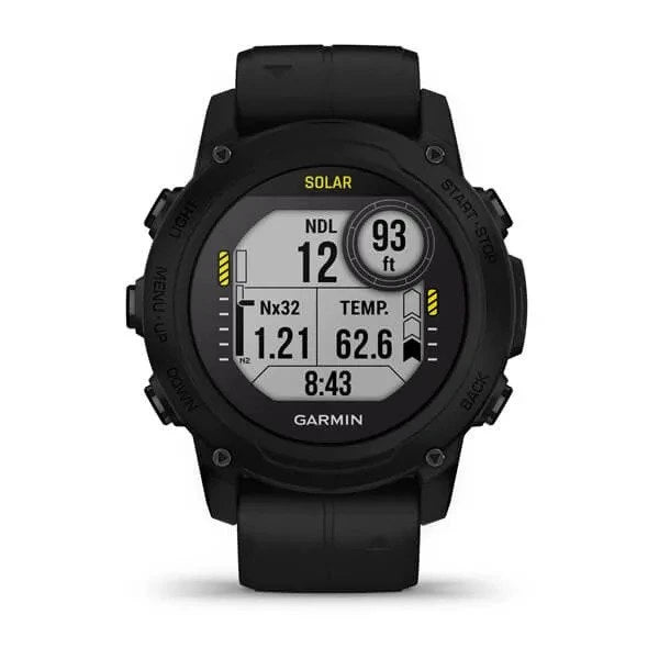 Garmin Descent G1, Smartwatch Solar, Dive Computer, Black