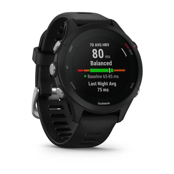 Garmin Forerunner 255S Music, Sport SmartWatch WiFi, GPS, Black, Rabbit