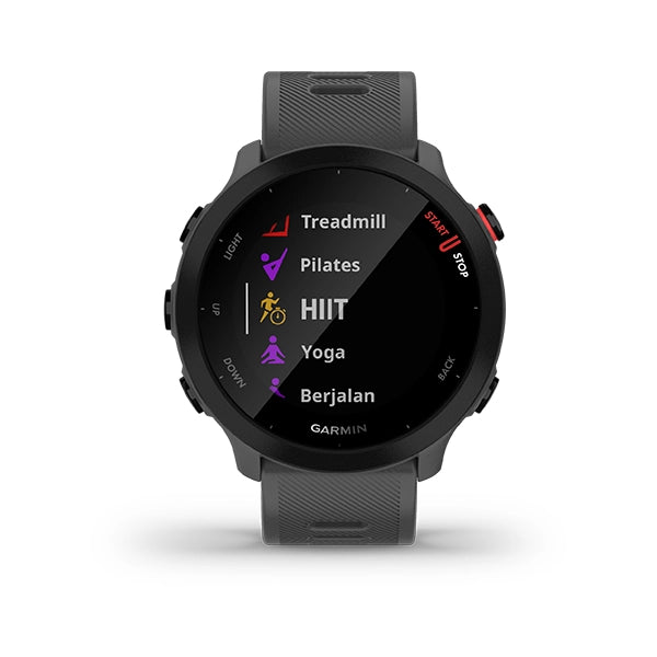 Garmin Forerunner 55, Sport SmartWatch GPS, Monterra Grey