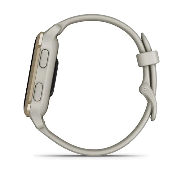 Garmin Venu Sq 2, Smartwatch Music, French Gray/Cream Gold