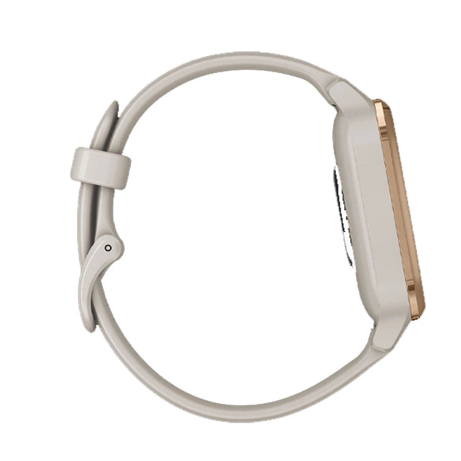 Garmin Venu Sq, Smartwatch NFC, Music, Light Sand/Rose Gold