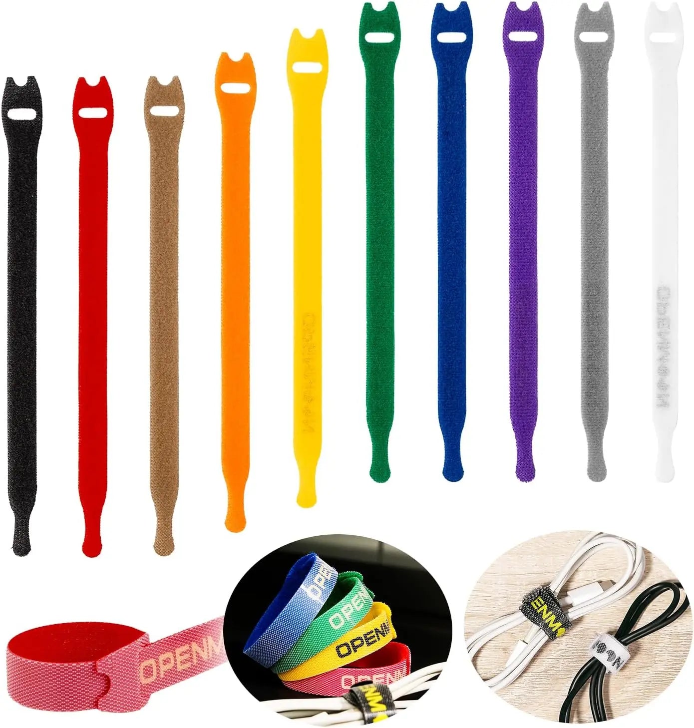 OPENMOON Nylon Cable Ties OSX01 GRAY