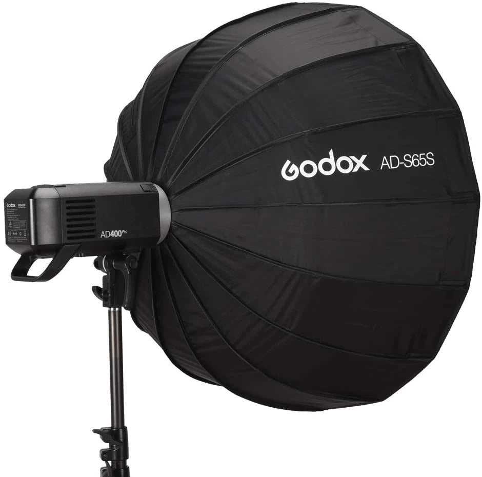 Godox AD-S65S Parabolic Softbox for AD400Pro Silver 65cm