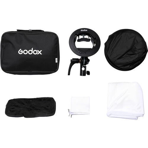 Godox SGGV6060 S2 Bowens Mount Bracket with Softbox 60x60cm