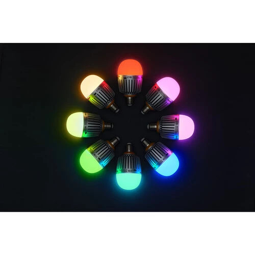 Godox Knowled C7R-K8 8-Light Kit RGB Bulb (with Hard Charging Case)