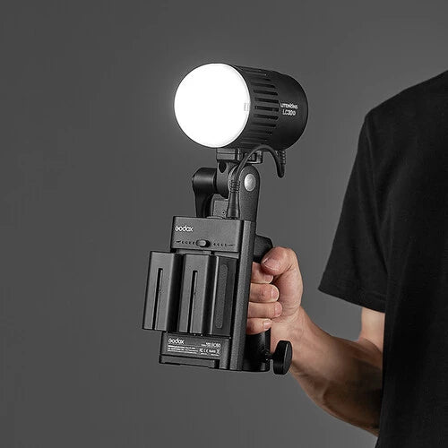 Godox ML-AK Handheld Accessories (with NP-F Battery Extension) for ML LED Light