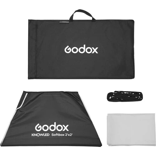 Godox Knowled P600BHS22 Softbox + Grid 60x60cm for 1x1 Panel (P600Bi, P600R Hard, P300R)