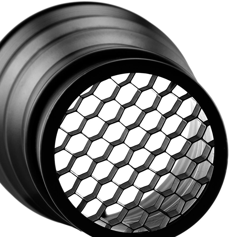 Godox SN02 Snoot with Honeycomb Grid (Universal Mount)