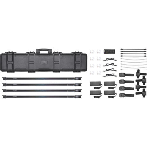 Godox TL120-K4 RGB LED Tube Light Four Light Kit