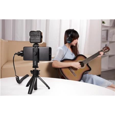 Godox VK2-AX Vlogging Kit with LED6BI Bi-Color LED Video Light (3.5mm Universal TRRS)