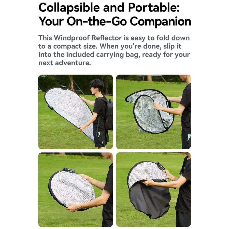 Godox W-RFT130 Collapsible Windproof Reflector (52 Inch)