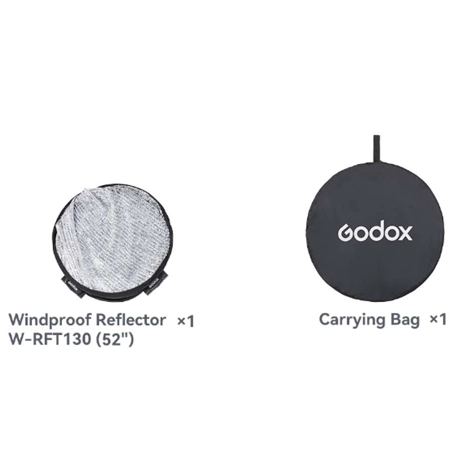 Godox W-RFT130 Collapsible Windproof Reflector (52 Inch)