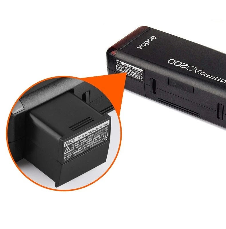 GODOX WB-29 Lithium-Ion Battery Pack for AD200 Pocket Flash 2900mAh